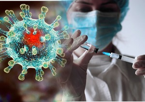 Даешь 100%  вакцинацию против новой короновирусной инфекции!