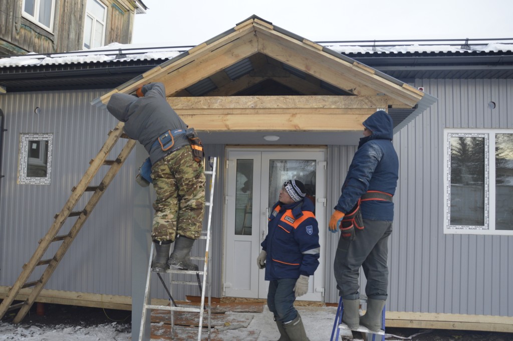В Караидельском районе возводят новое здания для редакции
