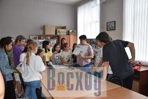 В редакции газеты «Восход» побывали необычные гости