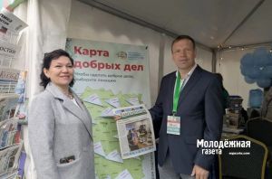 Издатель из Йошкар-Олы принял участие в «Доброй подписке» на «Китап-байраме»