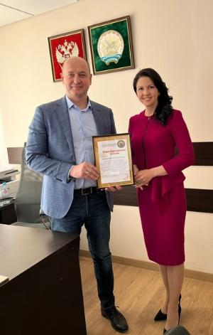 Агентство по печати и СМИ РБ посетила Инга Юмашева