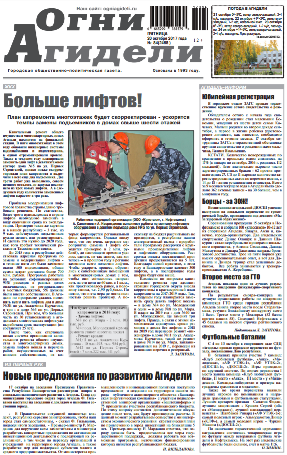 Огни Агидели