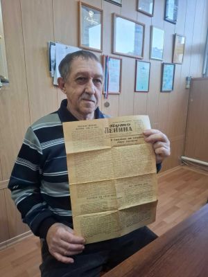 Житель Туймазов сохранил районную газету 1958 года