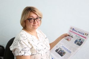 Замредактора газеты «Урал сасси» Надежда Родионова отметила полувековой юбилей