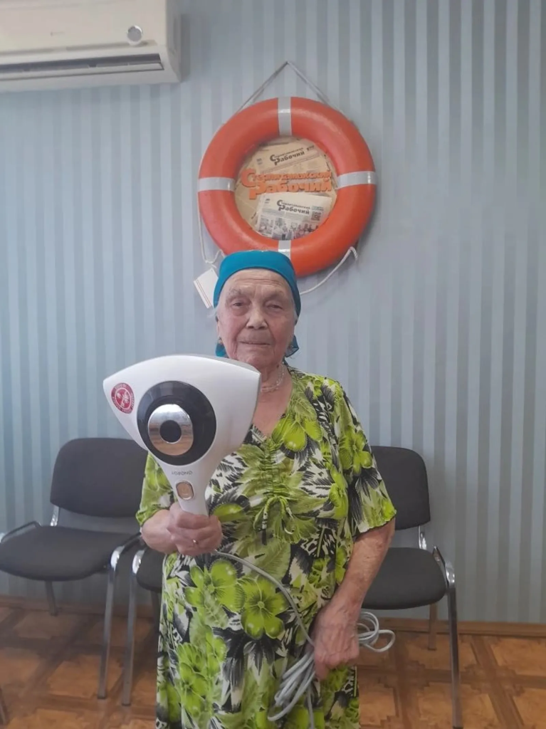 91-летняя читательница «Стерлитамакского рабочего» выиграла пылесос
