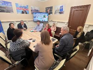 Башҡортостандың төбәк һайлау штабында журналистар менән осрашыу үтте